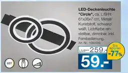 Möbel Inhofer Led-deckenleuchte circle Angebot