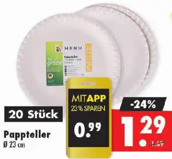 Mäc Geiz HEKU Pappteller Angebot