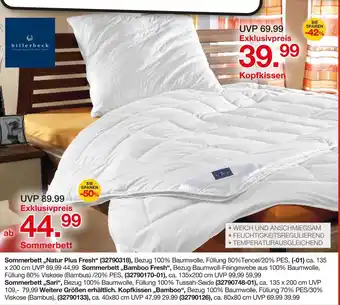 Möbelzentrum Pforzheim Billerbeck kopfkissen Angebot