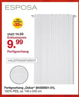Möbelzentrum Pforzheim Esposa fertigvorhang „oskar“ Angebot