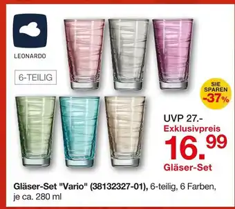 Möbelzentrum Pforzheim Leonardo gläser-set vario Angebot