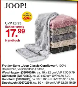 Möbelzentrum Pforzheim Joop! frottier-serie „joop classic cornflower“ Angebot