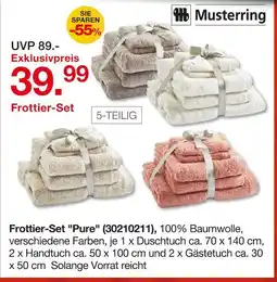 Möbelzentrum Pforzheim Musterring frottier-set pure Angebot