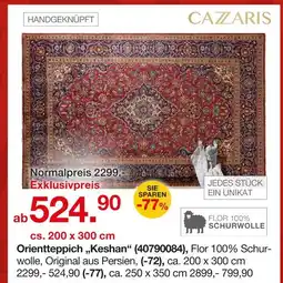 Möbelzentrum Pforzheim Orientteppich „keshan“ Angebot