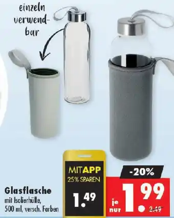 Mäc Geiz Glasflasche Angebot