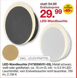 Möbelzentrum Pforzheim Led-wandleuchte Angebot