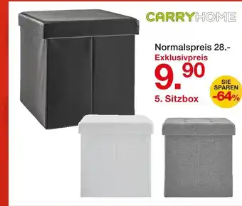 Möbelzentrum Pforzheim Carryhome sitzbox Angebot