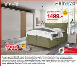 Möbelzentrum Pforzheim Novel oder welnova boxspringbett Angebot