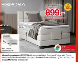 Möbelzentrum Pforzheim Motor-boxspringbett Angebot