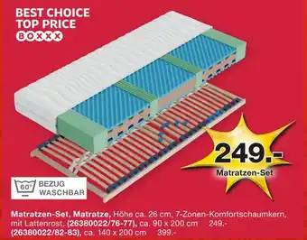 Möbelzentrum Pforzheim Boxxx matratzen-set, matratze Angebot