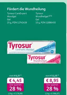 Mea Tyrosur careexpert wundgel oder wundheilgel Angebot