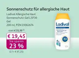 Mea Ladival allergische haut sonnenschutz-gel lsf30 Angebot