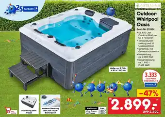 Netto Marken-Discount Artsauna outdoor-whirlpool oasis Angebot