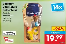 Netto Marken-Discount Vitakraft vita nature kolbenhirse Angebot