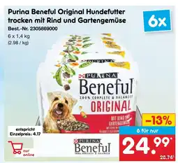 Netto Marken-Discount Purina beneful original hundefutter Angebot