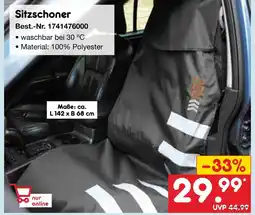 Netto Marken-Discount Sitzschoner Angebot