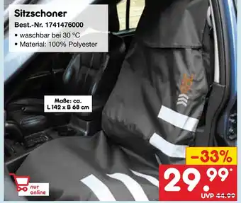 Netto Marken-Discount Sitzschoner Angebot
