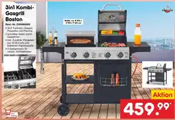 Netto Marken-Discount El fuego 3in1 kombi-gasgrill boston Angebot