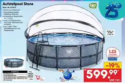 Netto Marken-Discount Exit toys aufstellpool stone Angebot
