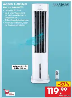 Netto Marken-Discount Brandson mobiler luftkühler Angebot