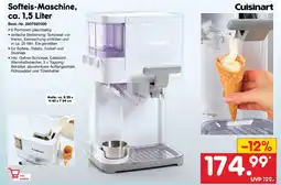 Netto Marken-Discount Cuisinart softeis-maschine ca. 1,5 liter Angebot
