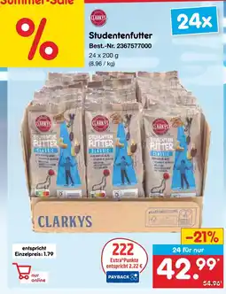 Netto Marken-Discount Clarkys studentenfutter classic Angebot
