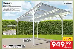 Netto Marken-Discount Westmann carport Angebot