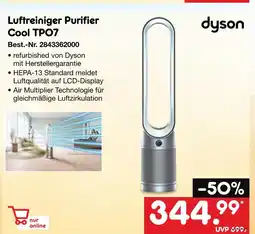 Netto Marken-Discount Dyson luftreiniger purifier cool tpo7 Angebot