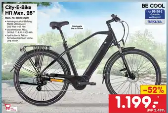 Netto Marken-Discount Be cool city-e-bike hil men, 28 Angebot
