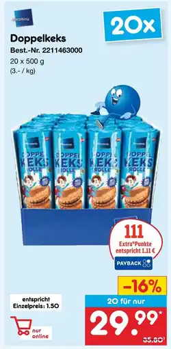 Netto Marken-Discount Doppelkeks Angebot