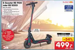 Netto Marken-Discount Red bull racing e-scooter rs 900 oder rs 1000 Angebot