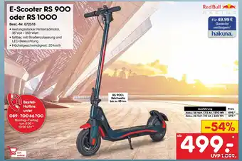 Netto Marken-Discount Red bull racing e-scooter rs 900 oder rs 1000 Angebot