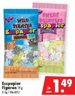 Mäc Geiz Esspapier Figuren Angebot