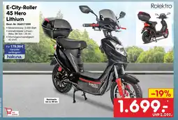 Netto Marken-Discount Rolektro e-city-roller 45 hero lithium Angebot