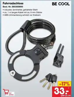 Netto Marken-Discount Be cool fahrradschloss Angebot