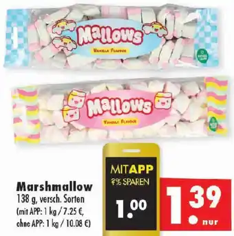 Mäc Geiz Marshmallow Angebot