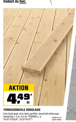 OBI Terrassendiele douglasie Angebot