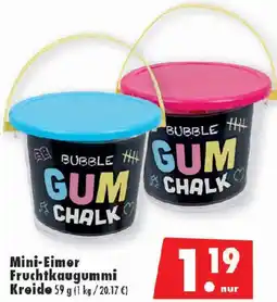Mäc Geiz Mini-Eimer Fruchtkaugummi Kreide Angebot