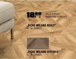OBI Eiche milano reale oder „eiche milano vittorio“ Angebot