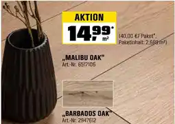OBI „malibu oak“ oder „barbados oak“ Angebot