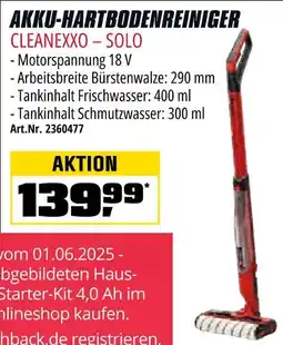 OBI Einhell akku-hartbodenreiniger cleanexxo – solo Angebot