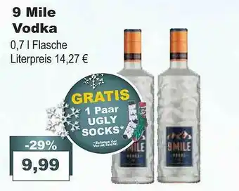 Bilgro 9 Mile Vodka Angebot