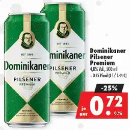 Mäc Geiz Dominikaner Pilsener Premium Angebot