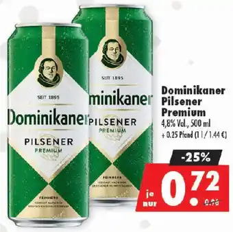 Mäc Geiz Dominikaner Pilsener Premium Angebot