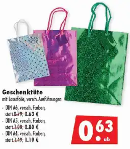 Mäc Geiz Geschenktüte Angebot