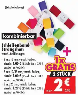 Mäc Geiz Schleifenband Strängchen Angebot