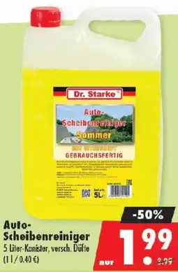 Mäc Geiz Dr. Starke Auto Scheibenreiniger Angebot