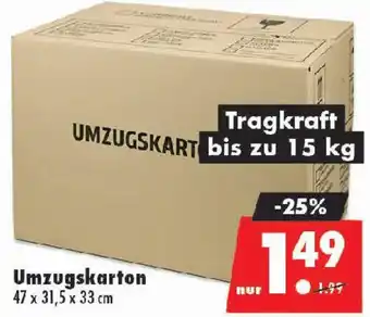 Mäc Geiz Umzugskarton Angebot