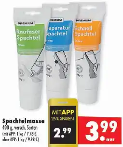Mäc Geiz Spachtelmasse Angebot