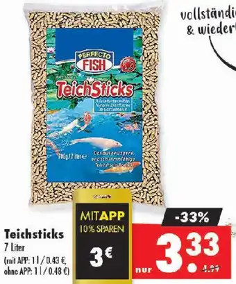 Mäc Geiz PERFECTO FISH Teichsticks Angebot
